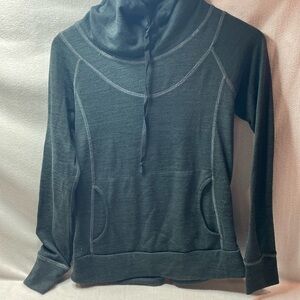 Kuhl cowl neck gray shirt size small